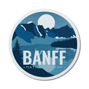 Banff National Park of Canada Waterproof Vinyl Sticker - Canada Untamed